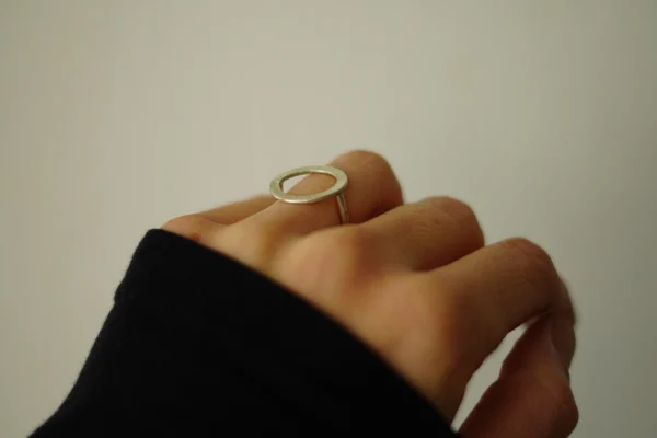 Anillo de plata